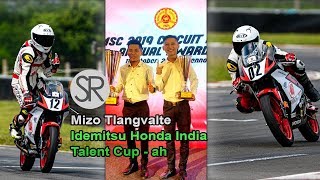 SR : Idemitsu Honda India Talent Cup-Ah Mizo Tlangval A Champion