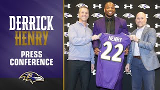 Derrick Henry Introductory Press Conference | Baltimore Ravens