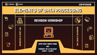 COMP20008 Elements of Data Processing Revision Workshop