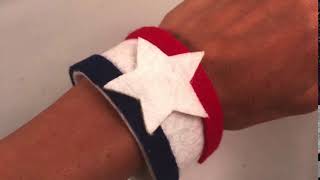 DIY 4th of July Light up Bracelet