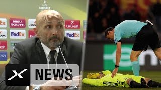 Luciano Spaletti wütet: "Hässlich und unsportlich" | AS Rom - Olympique Lyon 2:1