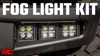 2021-2022 Ford Bronco Triple LED Fog Light Kit