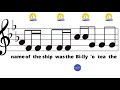 Wellerman Part 1 - 2 Part Arrangement for Upper Elementary