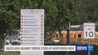 Northside High School students take a stand against dress code