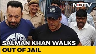 Salman Khan Back In Mumbai After Spending 2 Nights In Jodhpur Jail