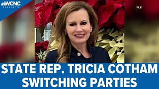 North Carolina state representative Tricia Cotham to switch parties, Dems say