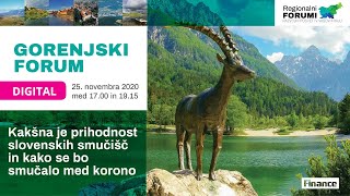 Gorenjski forum – Kakšna je prihodnost slovenskih smučišč in kako se bo smučalo med korono