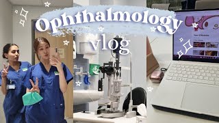 [medvlog] week of ophthalmology 👀/ life of a 4th year medical student / placement vlog 💅