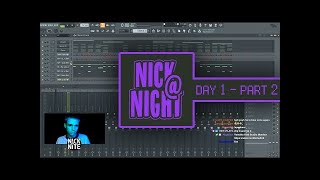 NICK @ NIGHT Day 1   Nick Mira making Beats Live for Lil Tecca and TyFontaine1800 Part 2
