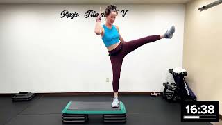 Step Up & Sculpt: Women's Fitness Fusion -Progressive Step and Upper Body Sculpt: Workouts for Women