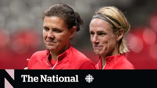 Soccer legend Christine Sinclair plays last match as Canada's captain