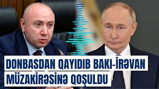 Tevanyan Azərbaycan və Ermənistan münasibətlərindən danışdı | Rusiya bunu təmin edə bilər