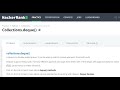Python Collections.deque() Hackerrank Solution