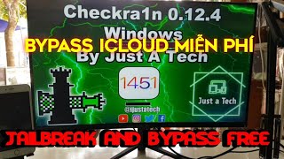Mới - Hướng Dẫn Jailbreak và Bypass icloud Miễn Phí trên Windows ios 14.5.1-12.5.3