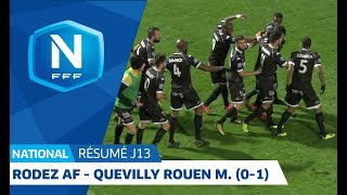 J13: Rodez Aveyron F. - Quevilly Rouen Métropole (0-1), le résumé I National FFF 2018-2019