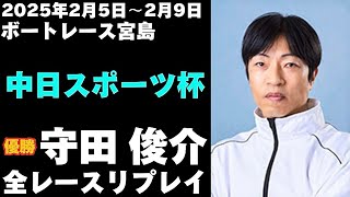 【守田俊介】中日スポーツ杯 全レースリプレイ【ボートレース】