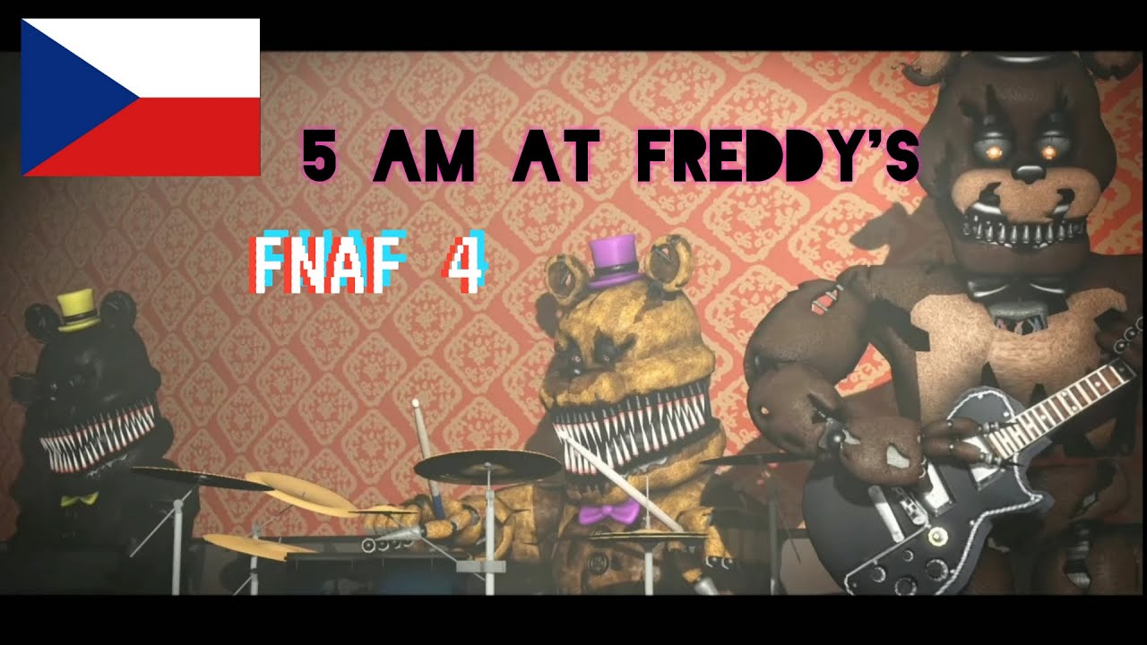 Sfm Fnaf 5 Am At Freddy S 4 Youtube
