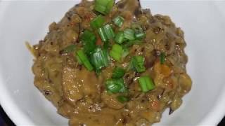 Alkaline Creamy Wild Rice Mushroom Stew - Dr Sebi Approved Recipes