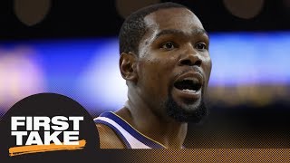 First Take reacts to Kevin Durant apologizing for behavior towards official | First Take | ESPN