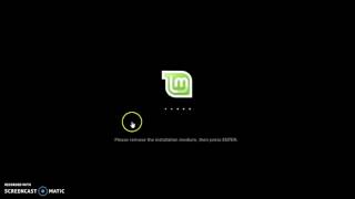 First install of Linux Mint
