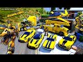 GTA 5 -  Stealing Transformers Bumblebee SuperCars with Franklin in GTA V!