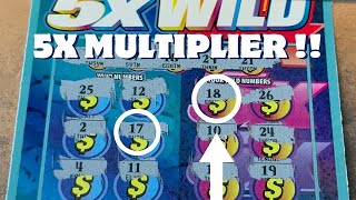 ‼️5X Multiplier On 5X Wild‼️20X the Money 💵 Cash Multiplier 💲Cash Burst 💥 Georgia Lottery Tickets