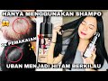 RAMBUT UBAN JADI HITAM BERKILAU HANYA MENGGUNAKAN SHAMPO AJA‼️😱