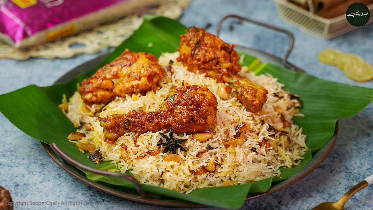 Nasi Chicken Biryani Recipe By SooperChef - YouTube