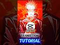 SPLIT Transition Tutorial 💀🤩 | Capcut Tutorial | #capcut #capcuttutorial #animeedit #jinwooedit