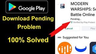 How To Fix Google Play Store Pending Problem Solved | Playstore Download Pending Problem