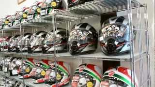 Arai Helm RX-7 GP Ducati Corse / Arai Ducati Diavel-X ECE * see Playlist ''Arai Ducati Helmet''