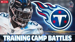 The 5 Most Thrilling Tennessee Titans Training Camp Battles Of 2023 | NFL Football