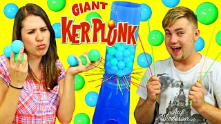 GIANT KerPlunk Game Challenge Fun Surprise Toys Blind Bag Prizes Challenge Herman DjMullikin