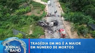 Tragédia em MG é a maior em número de mortos em estradas federais | Jornal da Band