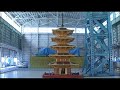 master carpenter builds 1 5 scale five story temple and tested under a magnitude 6 earthquake