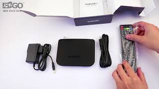 B2GO Unbox Review for M8S PLUS DVB T2 OTT TV BOX