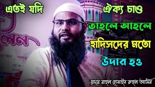 আহলে হাদিসরা বাদ, হানাফিরা কি ঐক্যের মধ্যে আছে.? ব্রাদার রাহুল হোসাইন রুহুল আমিন। #br #rahul #india