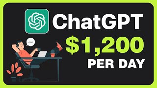 I Found The EASIEST Way To Make Money With ChatGPT in 2023 (1200/DAY)