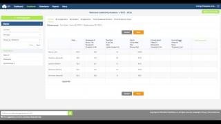 ThinkWave School Admin Software, Setup | Schedule Tab