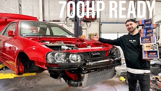 R34 Skyline gets a FULL fuel system!
