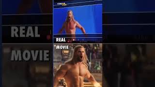 Reel vs Real | Zeus Flick Thor Scene