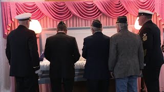 Community attends West Pittston funeral to honor Navy veteran they never met