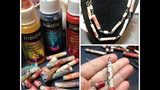 DIY Mixed Media Boho Beads