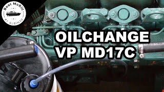 Winterpreservation MD17C, Part 1 Oil change