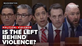 Left vs. Right: Senate hearing exposes deep rift over political violence in America