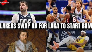 How the Luka Doncic to Lakers, Anthony Davis to Mavericks trade paid tribute to King James \u0026 Cavs