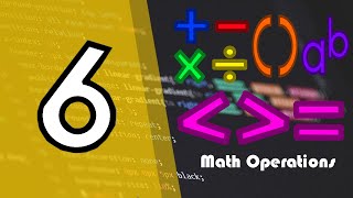 Python Lesson 6: Math Operations