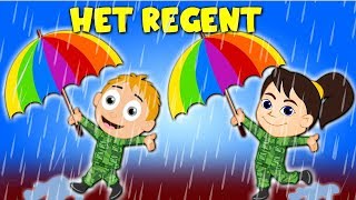 Het regent - Nederlandse kinderliedjes  | Liedjes voor peuters en kleuters