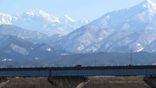 立山連峰がきれい！　1月 3日, 2014年