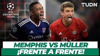 ¡Magia, golazos y jugadas! Thomas Muller vs Memphis Depay | Previo al Lyon vs Bayern | TUDN